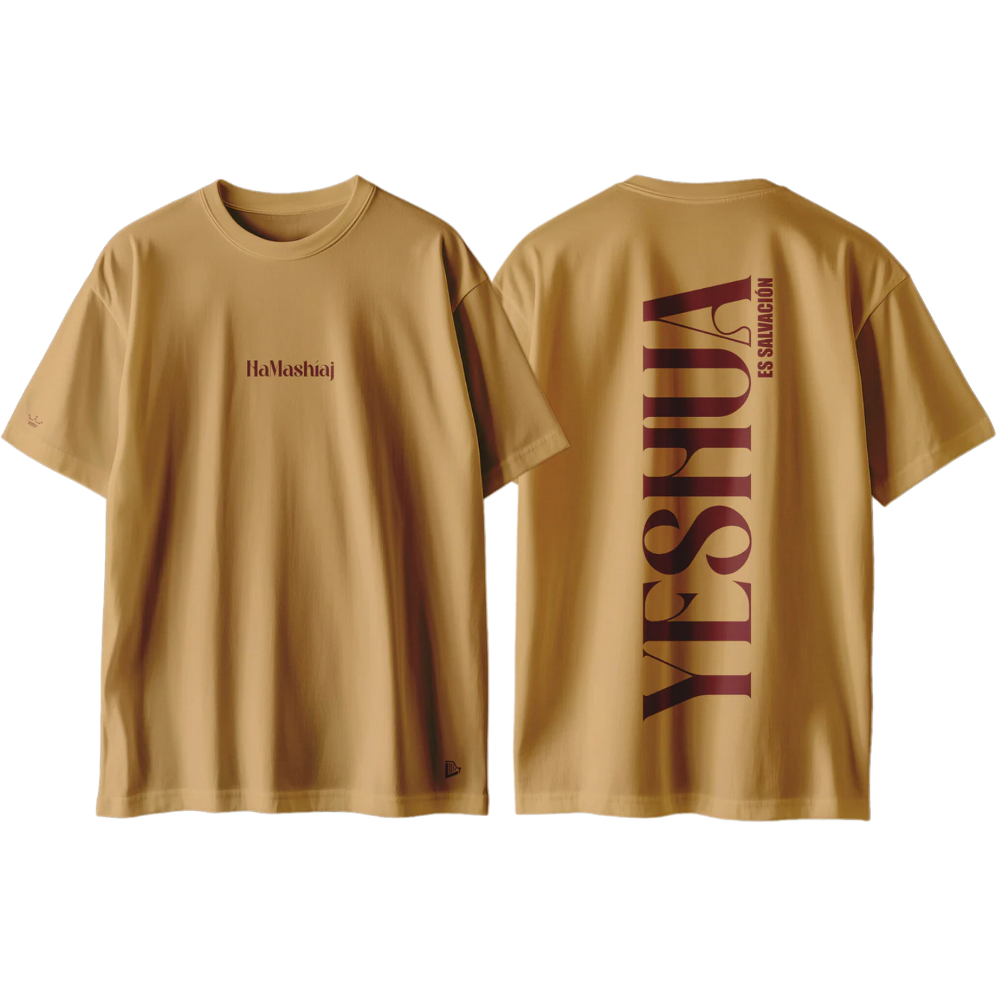 Yeshua HaMashíaj - Oversize Beige