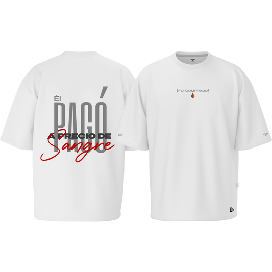 Camiseta ¨A Precio de Sangre¨ - Oversize