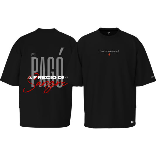 Camiseta ¨A Precio de Sangre¨ - Oversize