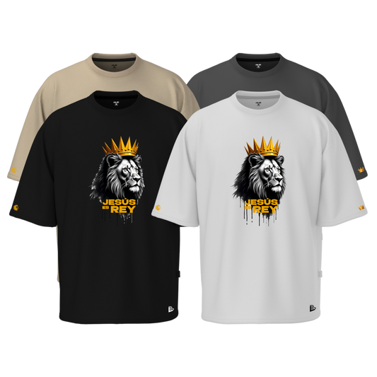 Camiseta Jesús es Rey - Oversize